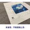 【大彩图】李晓明工笔画白描底稿斗方小品《白荷蓝翠》荷花临摹勾线花鸟线稿KA06 商品缩略图2