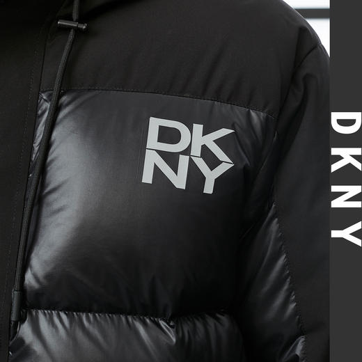 6941737368251	DKNY	【反季】90白鸭绒保暖连帽男式羽绒服 商品图2