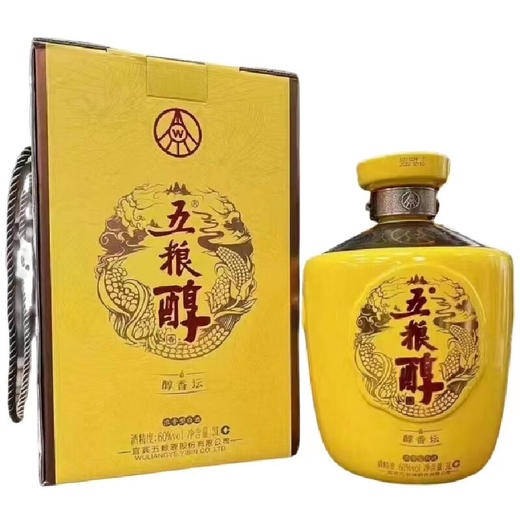 60度五粮醇 醇香坛 3L 单瓶（2022年份酒） 商品图1