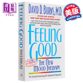 【中商原版】伯恩斯新情绪疗法 修订和更新版 英文原版 David D BurnsFeeling Good The New Mood Therapy