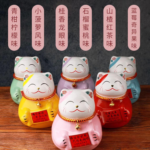 [果酒]招财猫果酒6度500ml微醺甜酒 商品图0