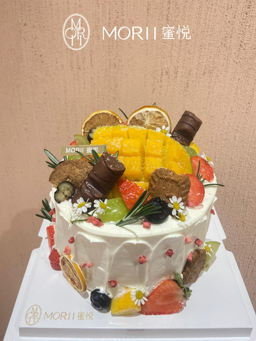 鲜果满满纯动物奶油蛋糕（提早1天预定） 商品图0