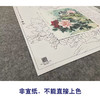 【大彩图】李晓明工笔画白描底稿斗方小品《双鸽赞春光》牡丹鸽子临摹勾线花鸟线稿KA08 商品缩略图2