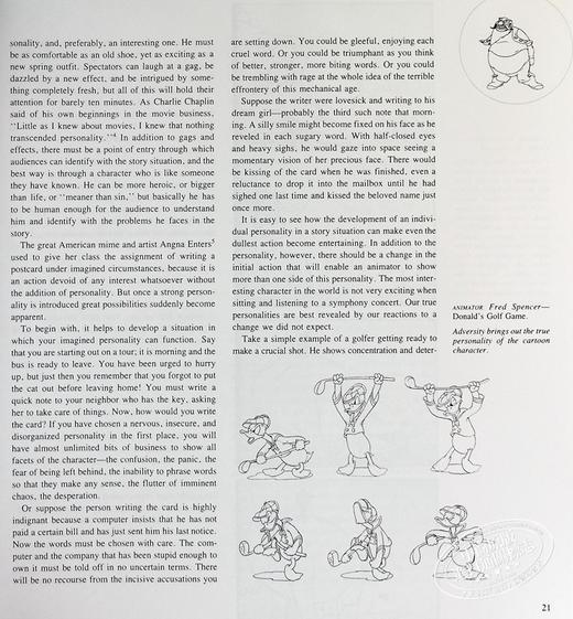 预售 【中商原版】生命的幻觉 迪斯尼动画 The Illusion Of Life Disney Animation 英文原版 Frank T Ollie J 动画技术 原画草图 商品图7