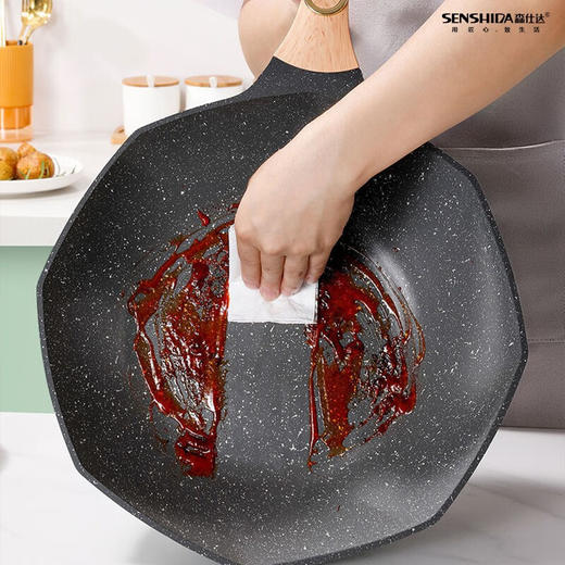 森仕达（SENSHIDA） 森诺菲八角炒锅A款SSD-199 商品图3