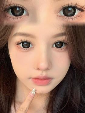 巨型萝莉·森系墨绿黑「含硅水凝胶」年抛型