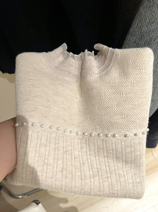 奶油珍珠升级一体绒 商品图3