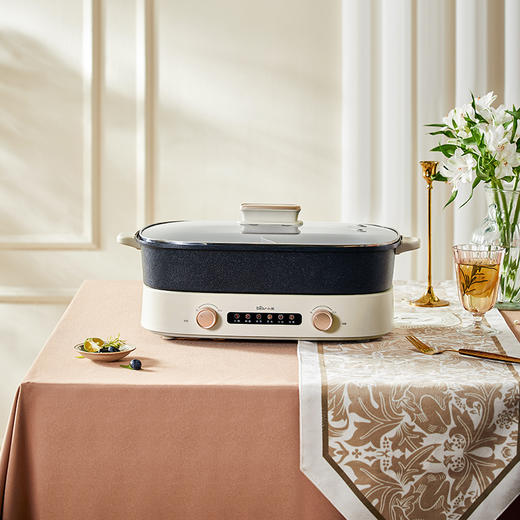 【小程序】小熊(Bear)电火锅 双旋钮鸳鸯锅独立控温 多功能锅 6.5L大容量分体式家用电煮锅火锅锅多用途锅 DHG-D65B1 商品图11