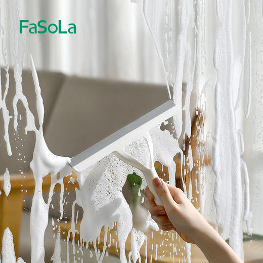 FaSoLa清洁套装伸缩铝杆除尘掸玻璃刮头通用杆 商品图4