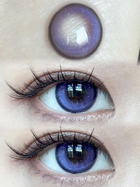 bight purple 魔镜繁星紫·半年抛型