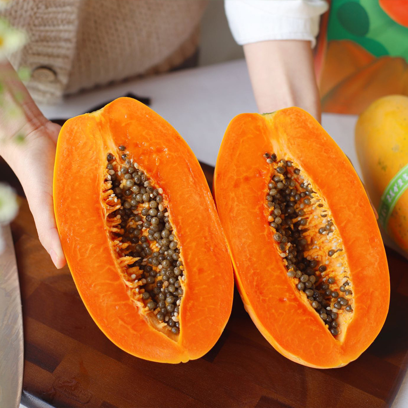 三亚红心牛奶木瓜