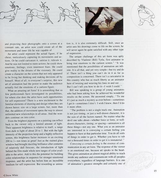 预售 【中商原版】生命的幻觉 迪斯尼动画 The Illusion Of Life Disney Animation 英文原版 Frank T Ollie J 动画技术 原画草图 商品图5