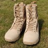 夏季君洛克飞鱼超轻作战靴透气男士女战术靴高帮轻便沙漠靴D15008 商品缩略图10