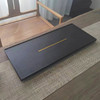 锦绣陶石茶盘60X25X1.7cm雅趣乌金石茶盘（60*30cm） 商品缩略图3
