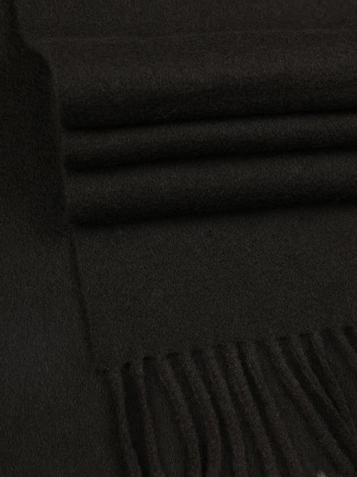 callisto深绿色全羊绒围巾 FOSCF001DR 商品图3