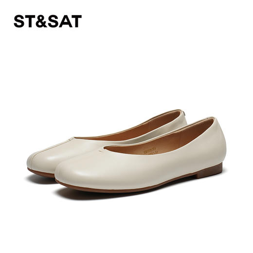 星期六时尚简约百搭通勤平底鞋SS4111115A 商品图11