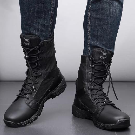 夏季君洛克飞鱼超轻作战靴透气男士女战术靴高帮轻便沙漠靴D15008 商品图7