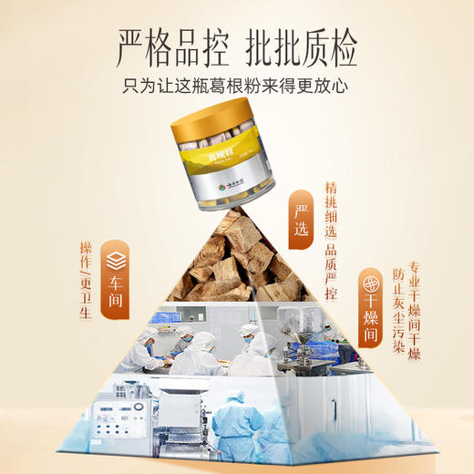 【官方正品】云南白药养生葛根粉2g*40袋便携条包装精选主根打细粉好吸收生津通经活络解酒毒 商品图3