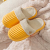 「六色可选！温暖+柔软」毛绒棉拖鞋女薄款秋冬款厚底情侣可拆卸防滑室内居家用月子棉拖鞋 商品缩略图1