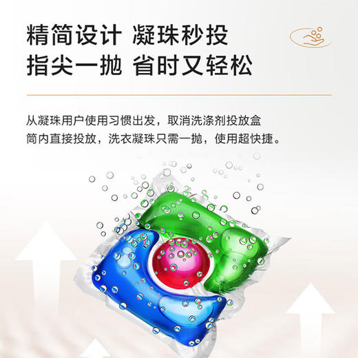 海尔 EG10027S 滚筒洗衣机 10公斤大容量 BLDC变频电机1.05高洗净比健康除菌螨 商品图1