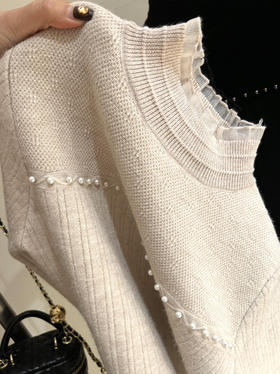 奶油珍珠升级一体绒