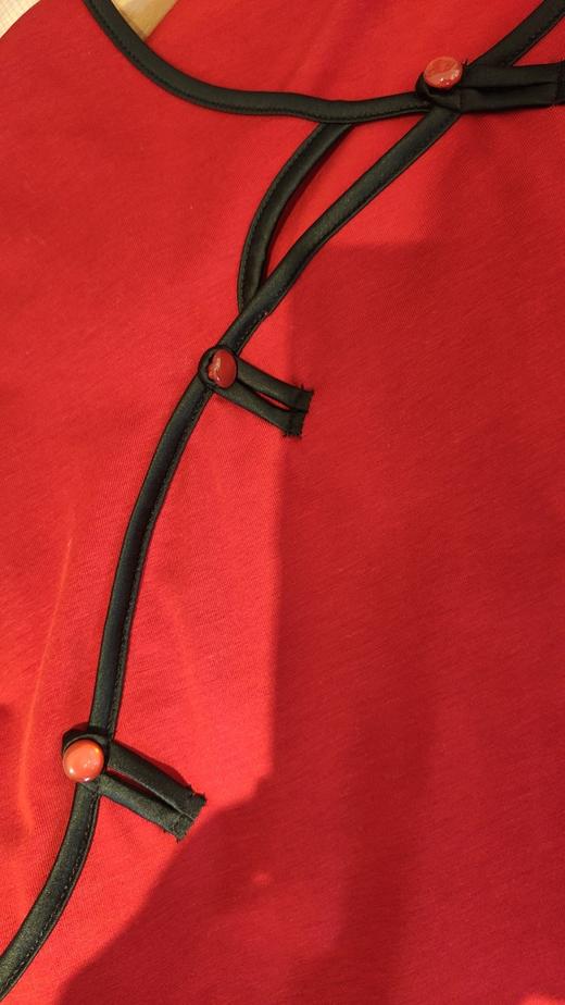 郁凡诗红色家居服Y37308 商品图1