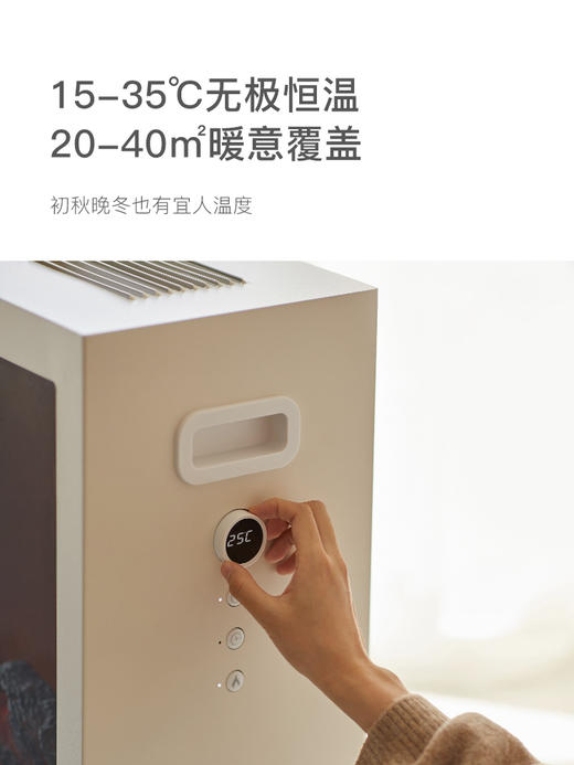 olayks欧莱克正版原创暖风机电暖气取暖器家用仿真火焰实木电壁炉 商品图2