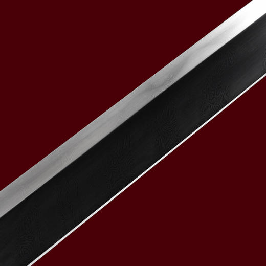 麒麟唐横刀剑花纹钢龙泉沈广隆宝剑一体刀剑防身冷兵器 未开刃 商品图6