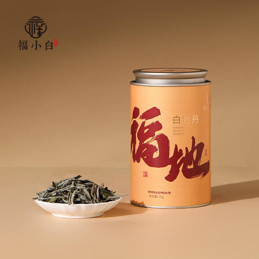 福小白 福地福鼎白茶2022一级白牡丹75g 商品图1