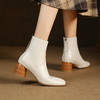 法式复古风高跟，气质瘦瘦靴百搭马丁靴LG-27-331 商品缩略图2