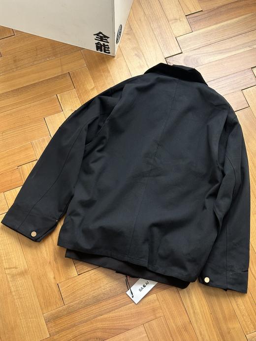 点此购买 Sacai×Carhartt卡哈特 联名 双层解构 夹克空军外套 MD275295 商品图7