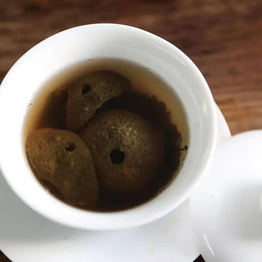 【新会生晒小青柑】选自10年金芽普洱制成 茶性温和 250g/罐 商品图1