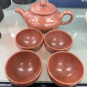 特价.木鱼石一壶四杯带纹（仅供济南市区）