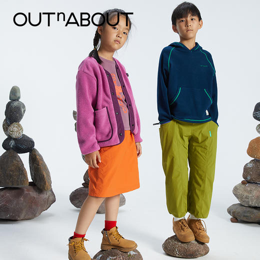 OUTnABOUT出门走走 抗静电摇粒绒夹克 商品图2