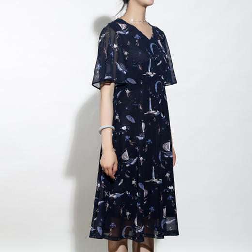 MH2L216麦克斯菲瑞印花连衣裙 商品图3