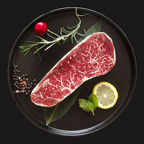 澳洲原切安格斯谷饲三角肉牛排400g