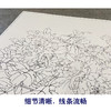 【大彩图】李晓明横幅工笔画白描底稿《群芳谱》牡丹临摹勾线花鸟线稿KA25 商品缩略图4