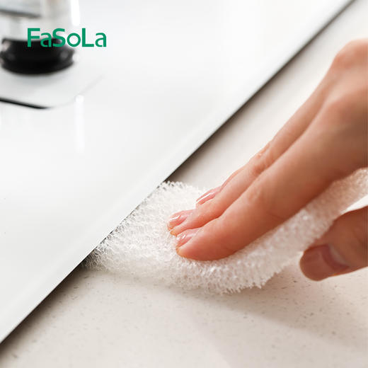 FaSoLa可撕清洁海绵厨房洗碗海绵擦洗刷神器清洁擦洗碗清洁海绵刷 商品图9