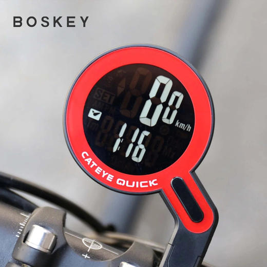 CATEYE/猫眼 RS100W 自行车无线码表 山地公路旅行 简单小巧防水 商品图3