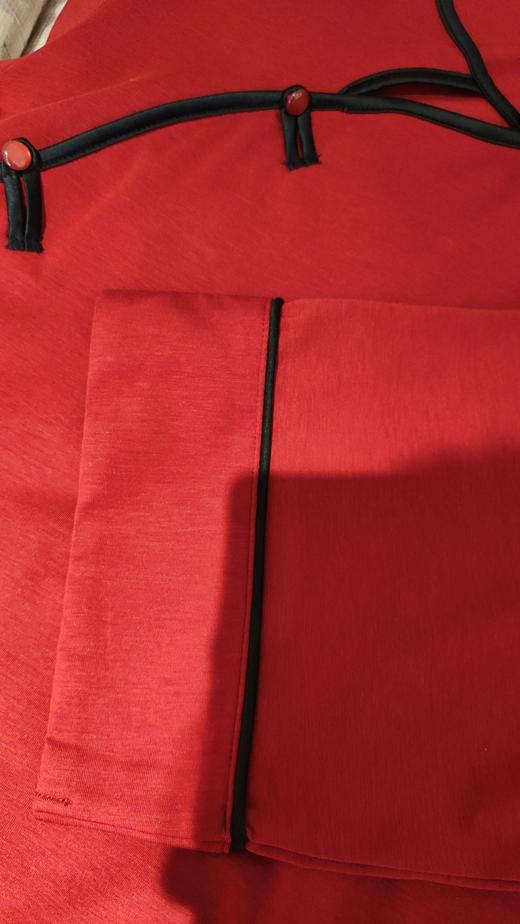 郁凡诗红色家居服Y37308 商品图2