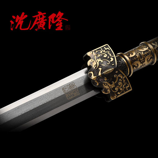 战锋龙王剑 大汉剑战国剑 传统宝剑硬剑一体剑 龙泉沈广隆宝剑 未开刃 商品图4
