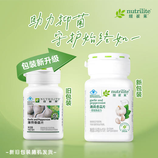 安利纽崔莱®薄荷香蒜片110片 商品图4