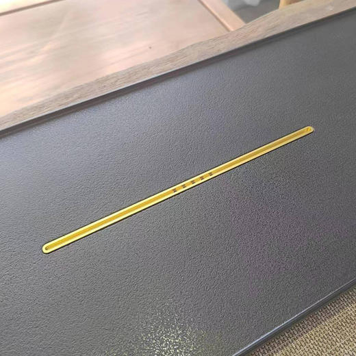 锦绣陶石茶盘60X25X1.7cm雅趣乌金石茶盘（60*30cm） 商品图1
