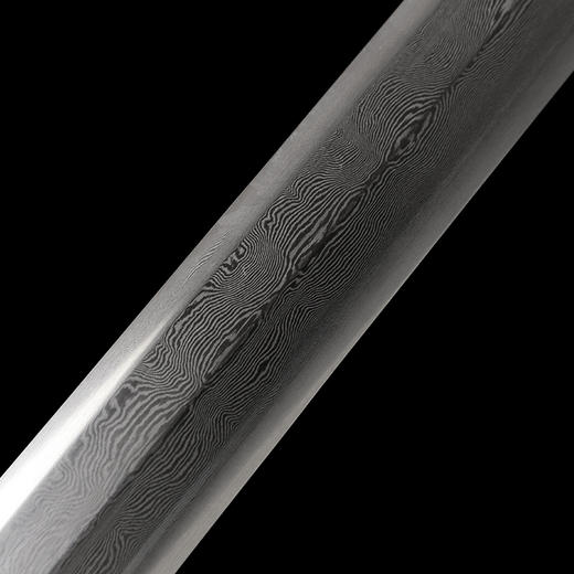 永乐剑 酸枝木明代宝剑传统宝剑花纹钢 龙泉沈广隆宝剑 未开刃 商品图4