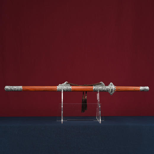 牡丹唐刀 唐剑 唐横刀剑硬刀一体刀剑龙泉沈广隆宝剑 未开刃 商品图8