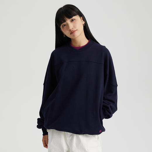 WassupHouse 双层螺纹套头卫衣 商品图3