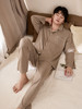 康妮雅男式长袖长裤开襟套装 商品缩略图3