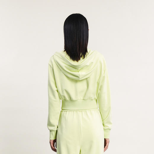 谜底宽松短款外套女2024春新款复古文艺风绣花连帽长袖241MW0055 商品图2