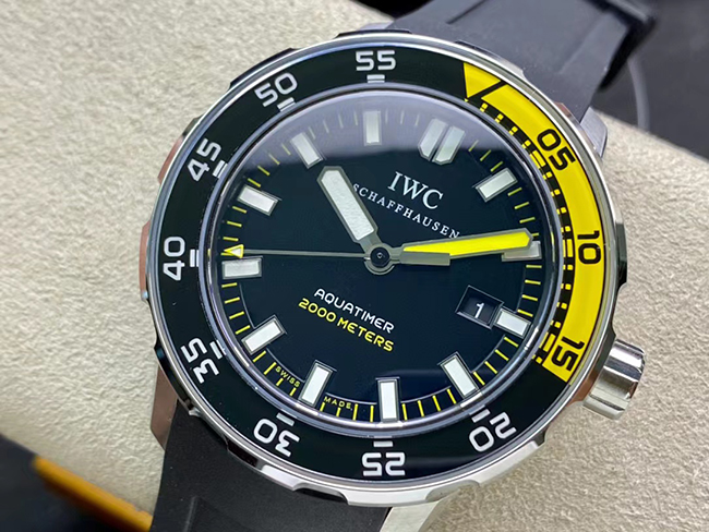 IWS万国海洋时计男款全自动机械复刻手表真假对比评测