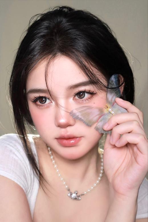 kikicon日抛 小橘光 棕灰 14.2mm 日抛无售后！非离子 商品图4